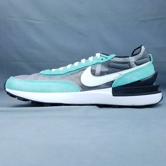 Nike Other - Nike Waffle One SE Men's Running Shoes DD8014 005 Black/Menta/White  Sizes 8-13